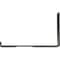 Ekena Millwork Steel Hanging Shelf Bracket, Antiqued Warm Silver 2"W x 12"D x 7"H BKTM02X12X07HSAWS - alternate 2